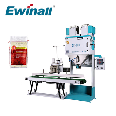 Máquina manual 2,5 da escala da embalagem de DCS-50FB1 Ewinall - 50kg para o moinho de arroz