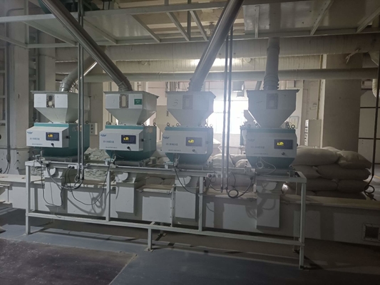 Máquina de tratamento por lotes de tratamento por lotes da pelota sem peso do controle de fluxo em indústrias da grão