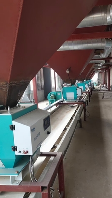 Máquina de tratamento por lotes de tratamento por lotes da pelota sem peso do controle de fluxo em indústrias da grão