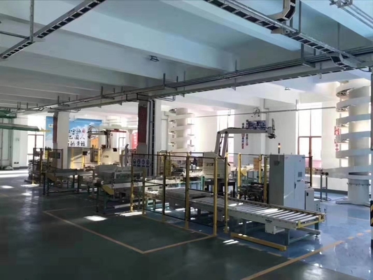 100NL/Min Robotic Bag Palletizer Industrial que empacota o sistema Palletizing automático do PLC