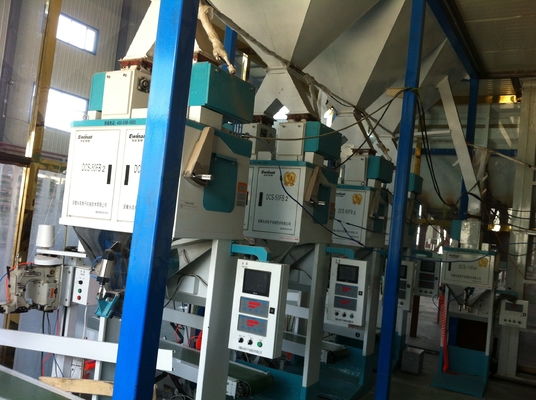 Máquina Metller Toledo Load Cell AC380V da escala da embalagem do saco do tijolo 25kg do vácuo do tela táctil