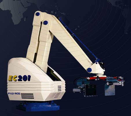 Sacos robóticos da máquina 1000 de Palletizer do saco da linha central 4KVA do balde 4/hora