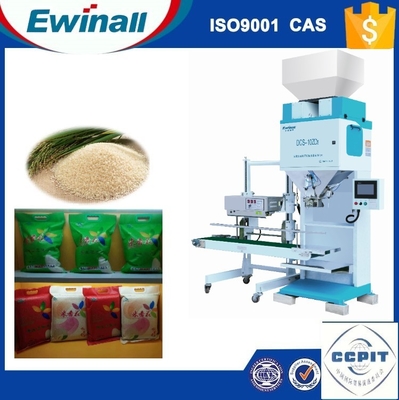 máquina de empacotamento Mini Weighing Filling semi auto da semente de girassol das porcas 0.7kw de 70.8in