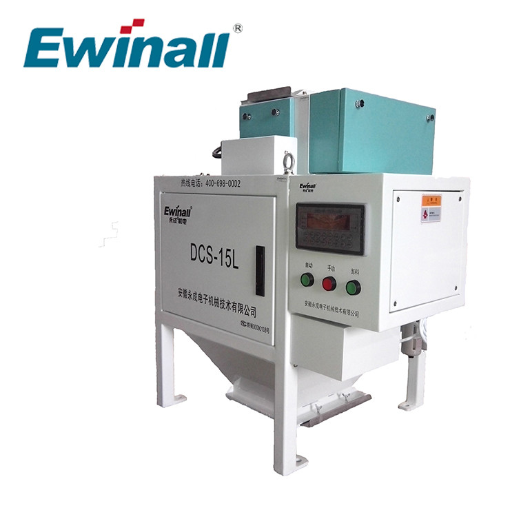 Trigo Paddy Flow Packing Scale Machine Ewinall DCS-15L do milho da grão do moinho de arroz