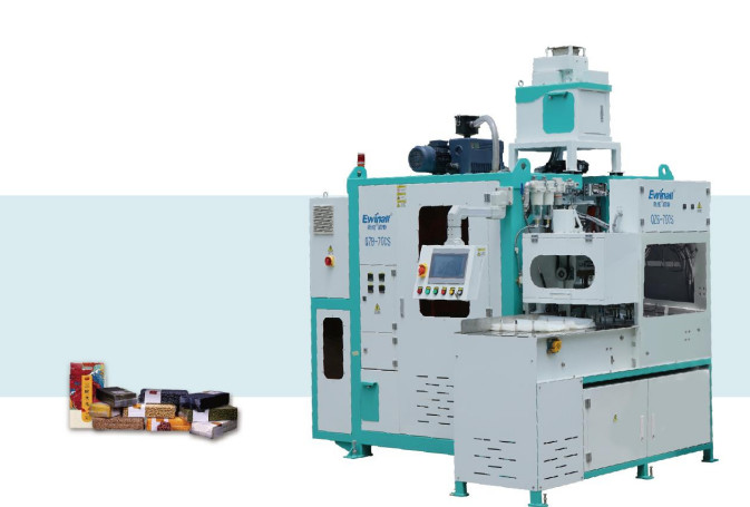 Máquina de embalagem do vácuo do arroz, totalmente automático, 500-600bags/Hour, vácuo hexagonal, alimentação automática do saco
